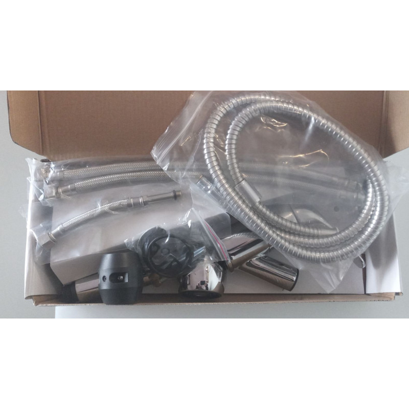 HTD kitchen mixer with extractable shower +...