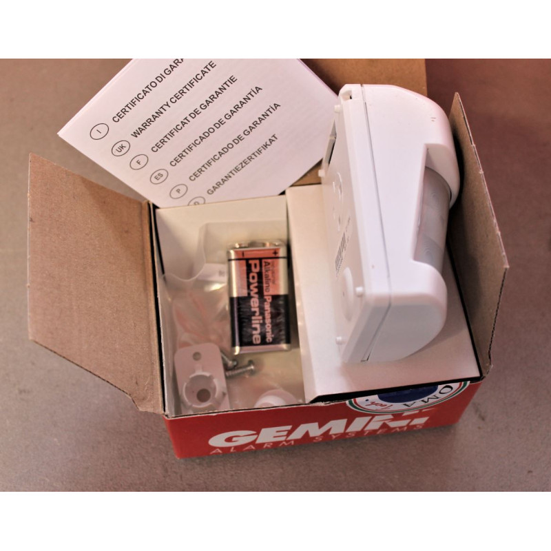 Sensore volumetrico infrarossi via radio...