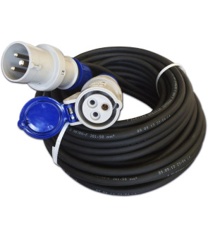 Cable de extensión 15 m PVC - 220V - 3 x 1,5