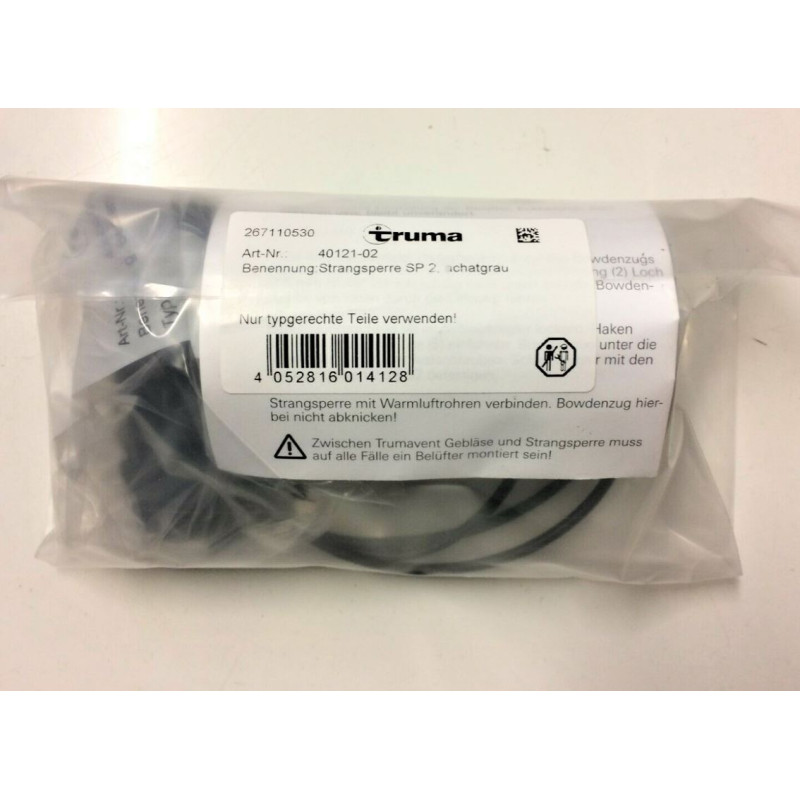 Chiusura flusso aria con comando TRUMA 40121-02