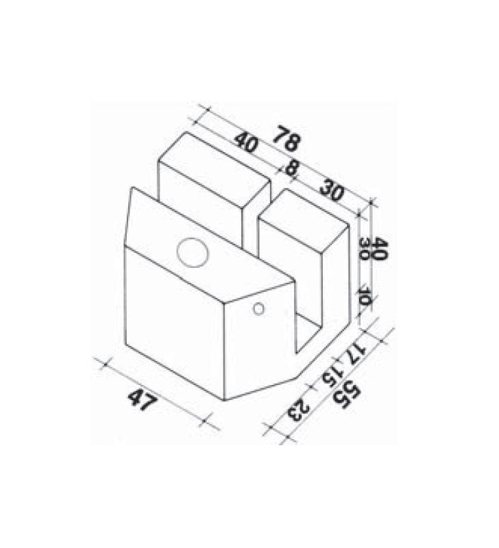 Serbatoio sagomato DUCATO 94/2011 bianco 125 lt