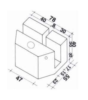 Serbatoio sagomato DUCATO 94/2011 bianco 125 lt