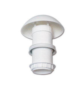 Cheminée champignon thermoplastique Ø 60 mm - 70° MAX