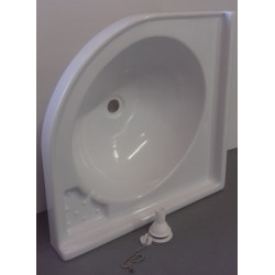 Colonna ad angolo per bagno dx-sx bianca 430x430h800 2