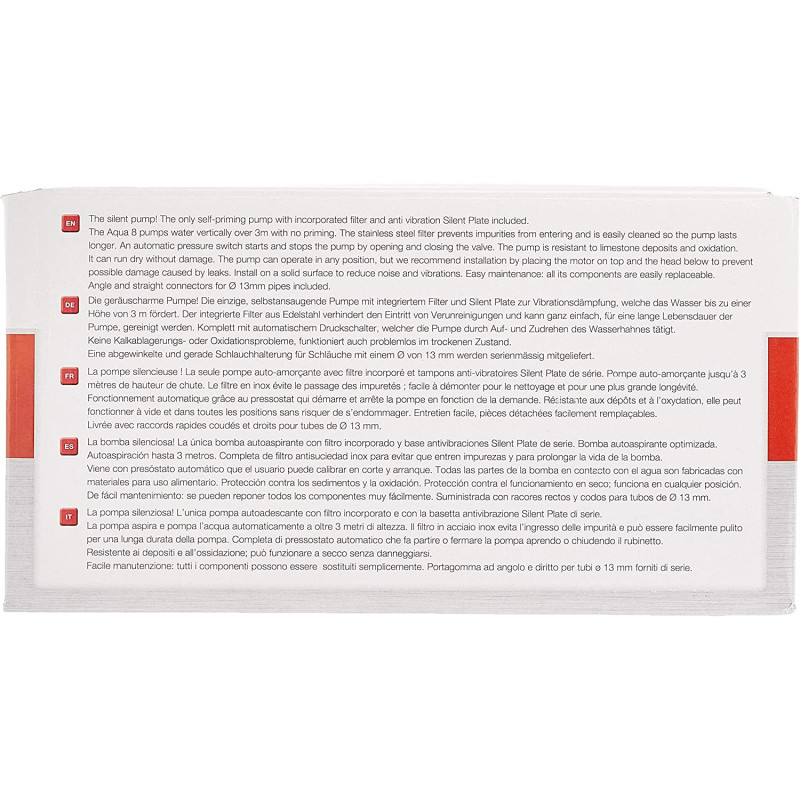 FIAMMA AQUA 8 12V - 7L pump - ‎01216C01‐