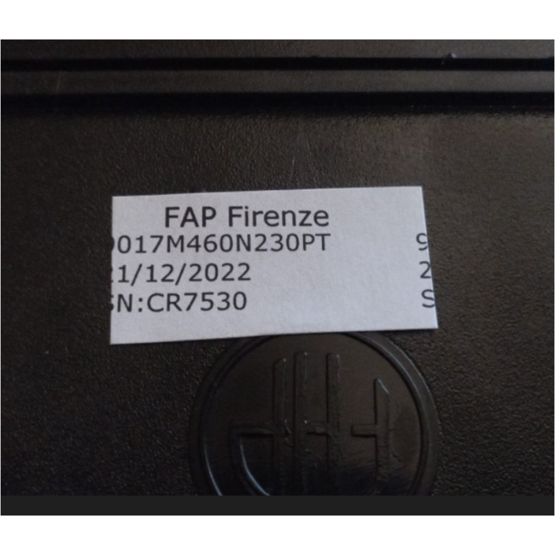 FAP - 3'' valve with 60 cm rod - 017M460N230PT