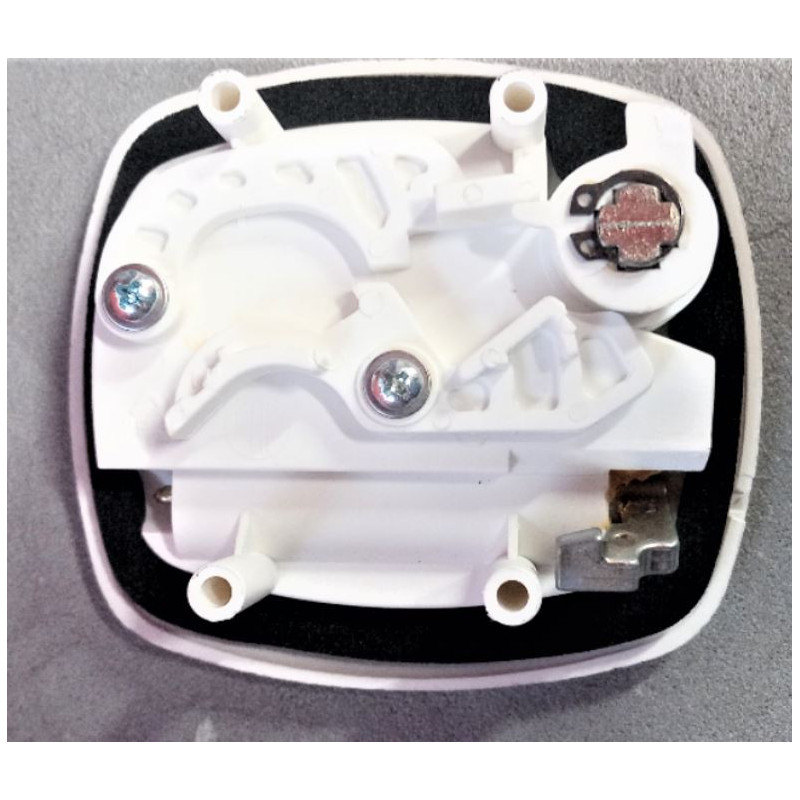 FAP1200 WHITE DOOR LOCK WITH KEYS NS