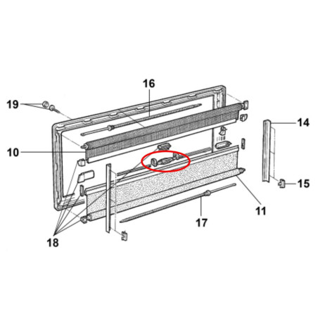 Bouton de déverrouillage Blackout S3 / S4 SEITZ