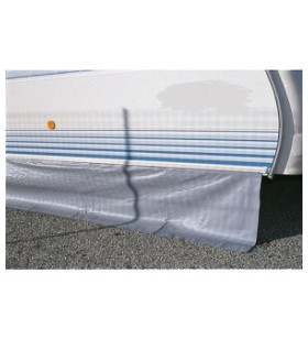 Bandella in TNT grigio inferiore x camper caravan 1 mtl