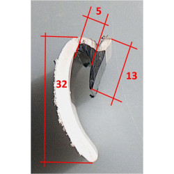4.00 Meter Bar Rubber Profile Bands RIMOR