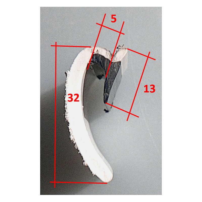 4,00 Meter Stangengummiprofilbänder RIMOR