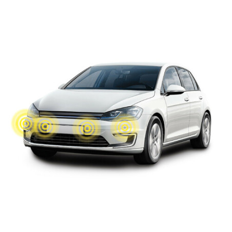 Kit 4 front parking sensors - 12V - 4 meters