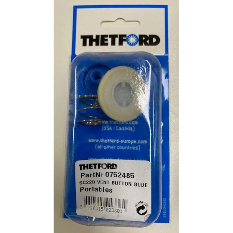 Fan Button Blue RAL5015 For C220 Thetford -...