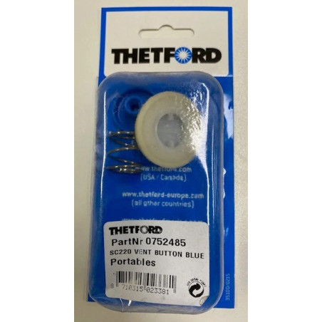 Fan Button Blue RAL5015 For C220 Thetford - 0752485
