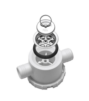 DOMETIC AC557 40 mm Ablaufgarnitur – Doppelablauf mit PG 25 mm Verschluss – 9102300086