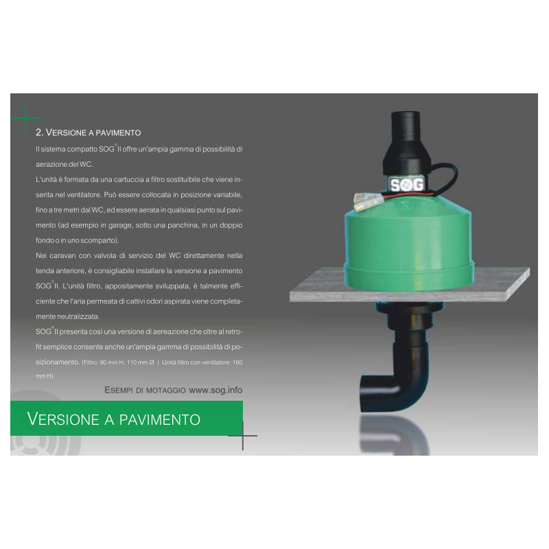 CONJUNTO SOG®II X THETFORD C2 / C3 / C4 A "PISO"