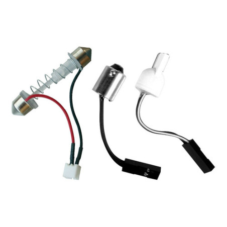 20 Led Hyper Panel 12V - 35x50 mm - Bleu