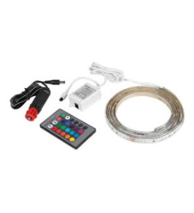 Tira led Tira RGB con mando a distancia 12/24V - 200 cm...