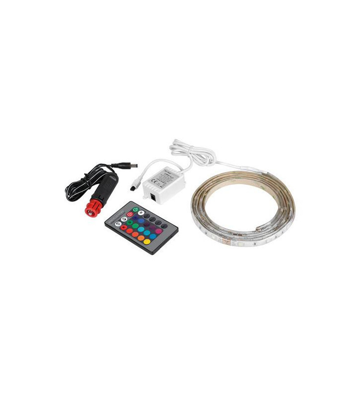 Striscia a Led strip RGB con telecomando 12/24V...