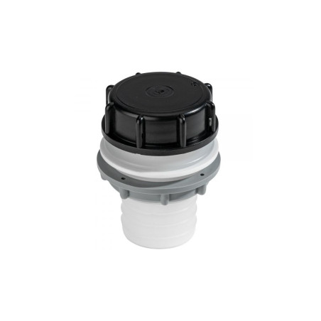 60 mm Wassereinlassdüse mit 30 mm Rohrkappe