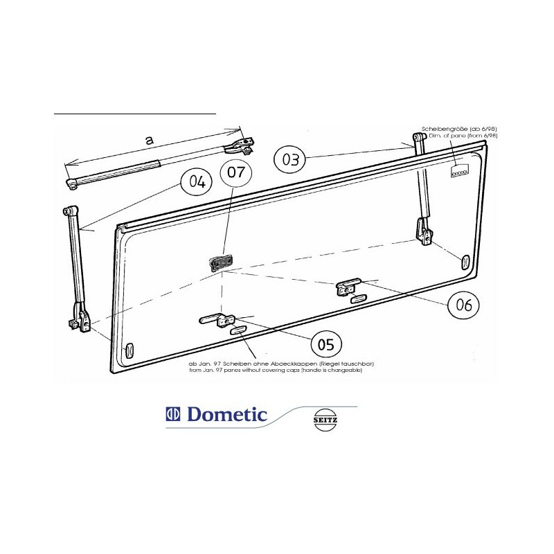 5-PIECE HOOK KIT FOR S4-S6/98 FIXING - BG1087