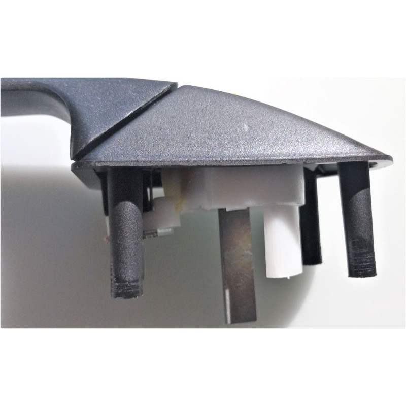 Black external right lock for FAP motorcaravan...