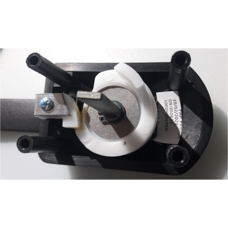 Black external right lock for FAP motorcaravan...