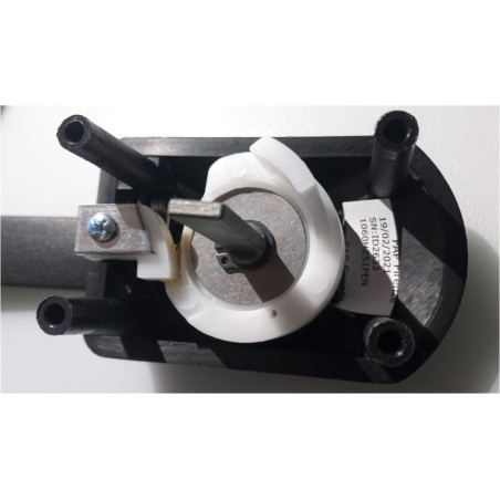 Black external right lock for FAP motorcaravan door