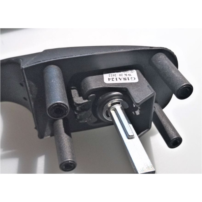 Poignée de verrouillage noire ZADI G18A124...