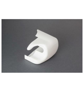 Haube DX F45 i POLAR WHITE Windenseite