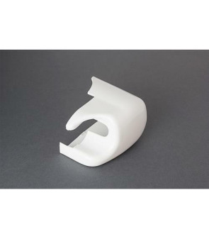 Capot DX F45 i POLAR WHITE côté treuil