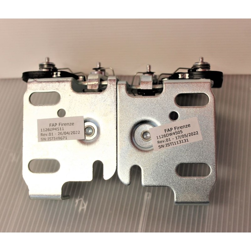 External 2-point locking mechanism 1126/2 GHOST...