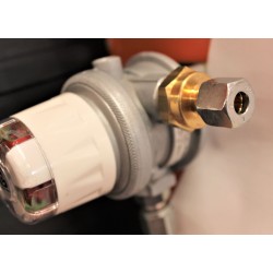 Raccordo Bicono P 91 Ø 10 mm a M20x1.5 PER REGOLATORI GAS 2