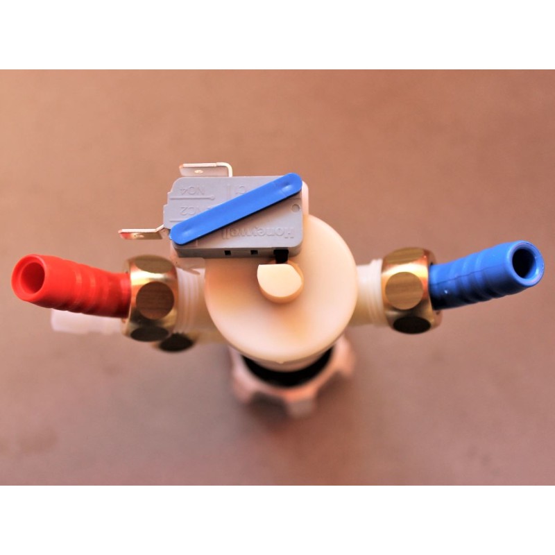 Mezclador bajo mesa con interruptor blanco