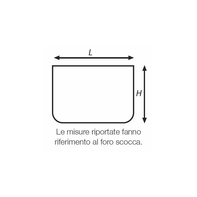 Ventana brújula serie NRF ITALIA hasta 699 mm