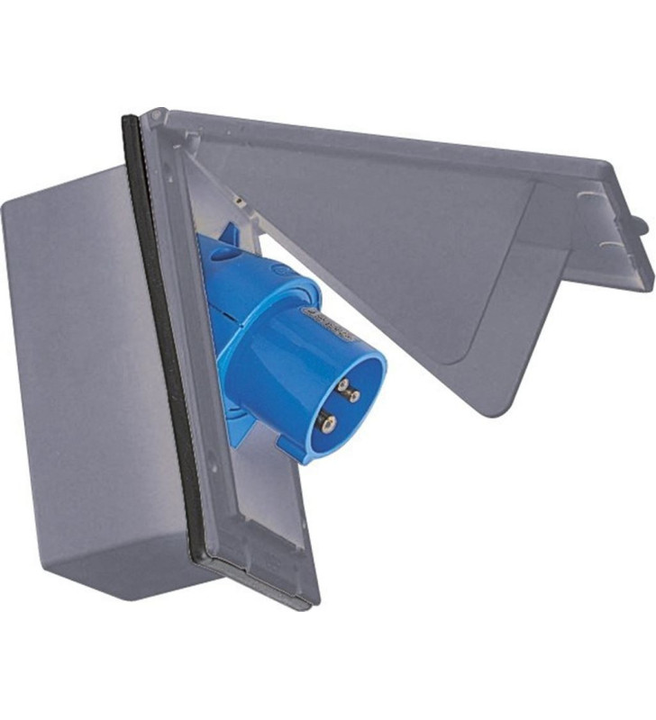 Cache noir pour prise externe