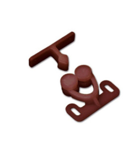 Door stop brown 2 wheels int. 28.5