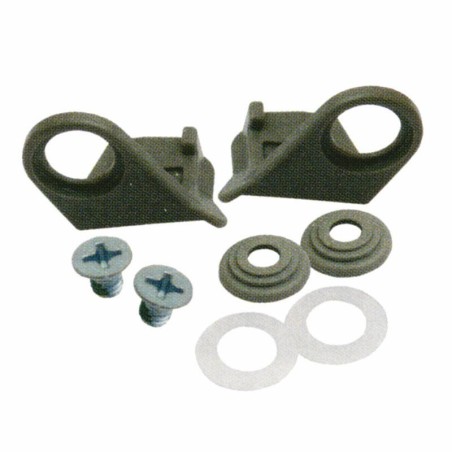 Kit completo de cerradura de puerta gris para frigorífico Dometic - 241234560