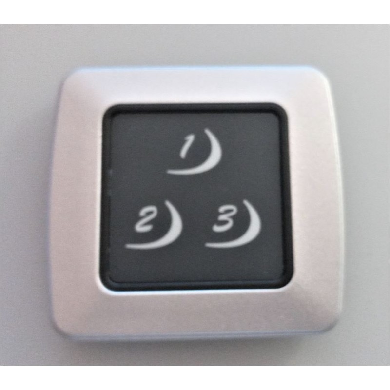 1872.236.01 - NE236 TECLADO DE TRES BOTONES...