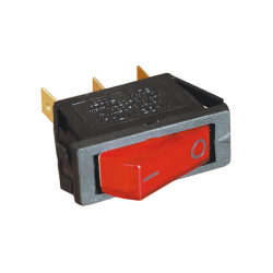 R237 Red luminous switch 12V CBE