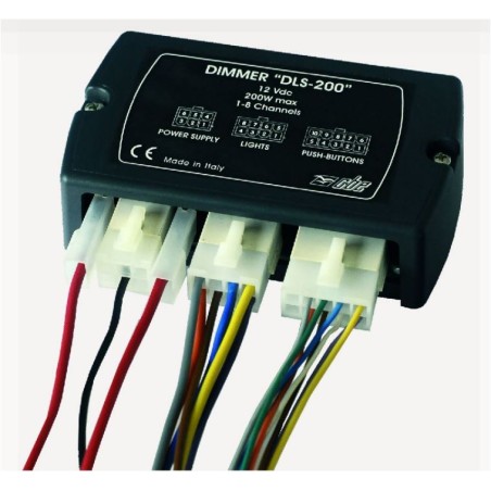 DLS-200 CBE DIMMER 8 CANAUX 200W POUR LAMPES LED HALOGÈNES