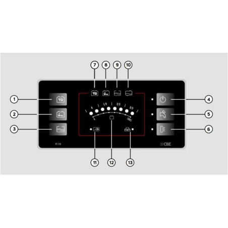 PC110-ST NEU – LED-BEDIENFELD CBE – 111100