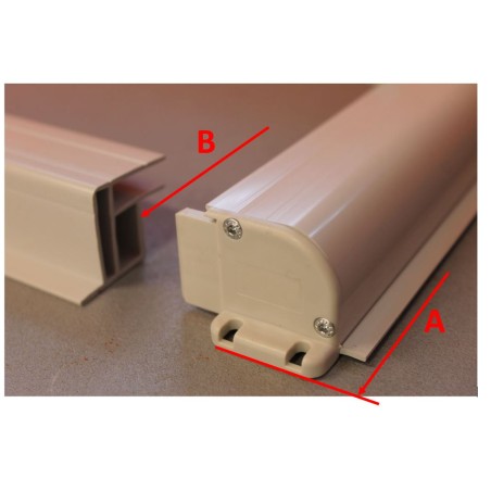 Verdunkelungs-Moskitonetz Typ GM von 40 bis 90 cm mit Rahmen