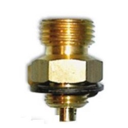 Adattatore M Italia - M Campingaz filettato ottone per gas