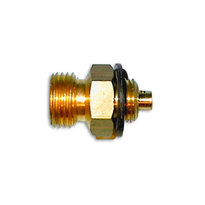 Adattatore M Italia - M Campingaz ottone per gas