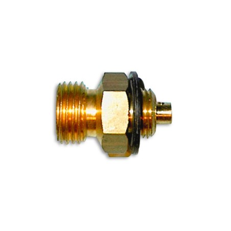 Adattatore M Italia - M Campingaz ottone per gas