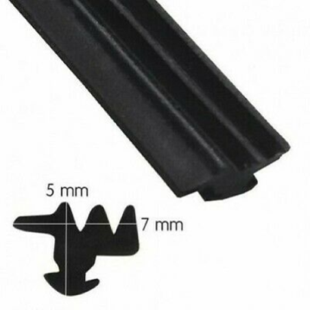 5 m. Fensterdichtung SEITZ S3-S4-S5-S6,4/S6,5 - BG1079 - 4460000728