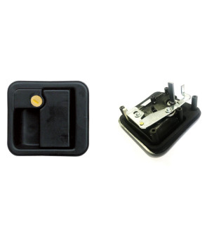 Serrure à levier long noir partie est FAP PRO TEK s/cili et s/keys