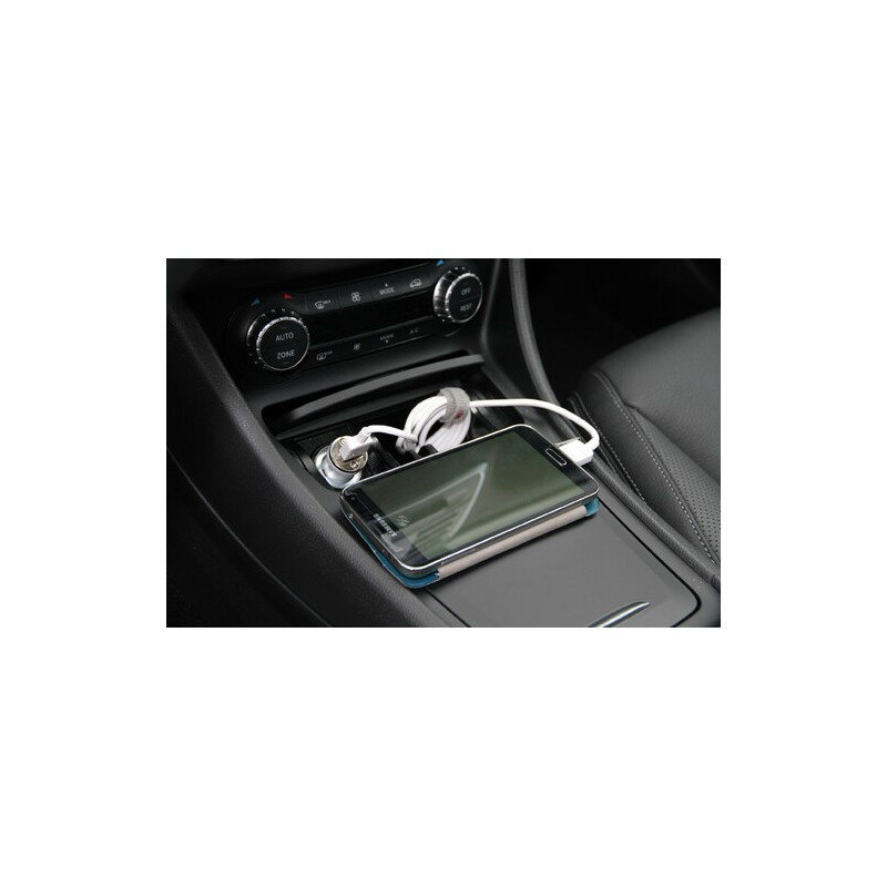 Cigarette lighter plug with USB - 1A - 12/24V