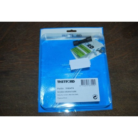 Tubo di scolo grigio per wc C402 THETFORD - 5180474